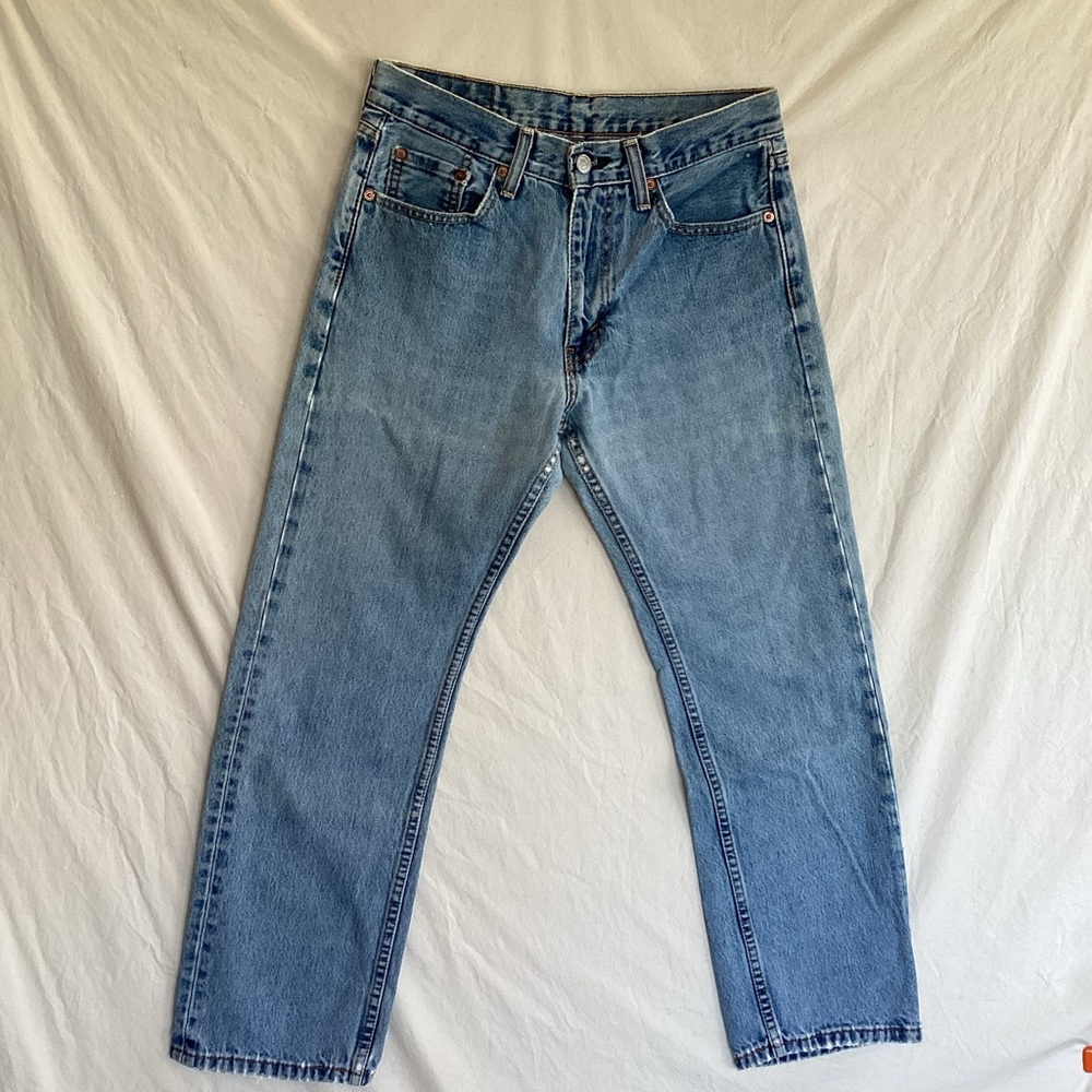 Levi’s 505 jeans light wash 30 x 27